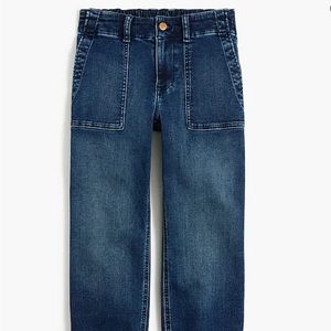 J. Crew Factory Denim utility jogger pant in signature stretch+